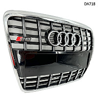 Предна S6 Sline решетка за Audi A6 C6 2005-2012 - DA718 - Sellzone.bg Предна S6 Sline решетка за Audi A6 C6 2005-2012 - DA718
